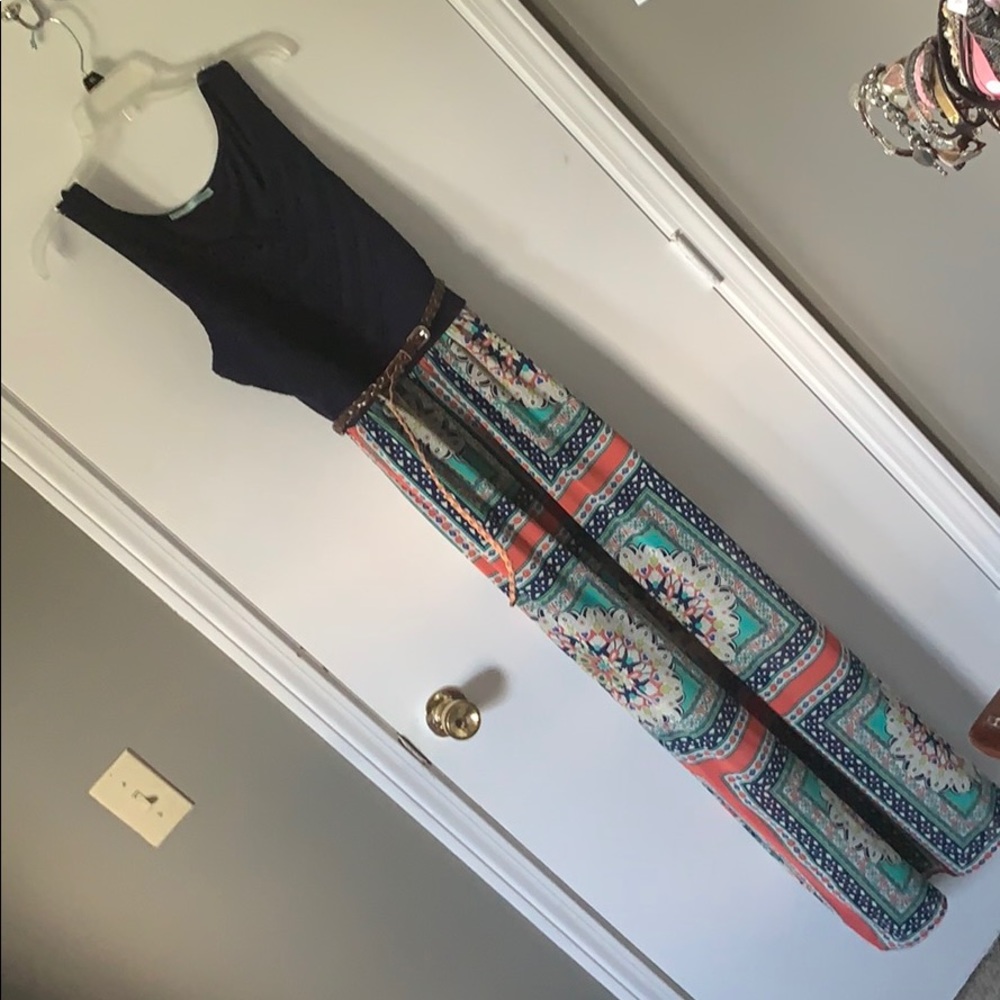 Maurice’s patterned maxi dress